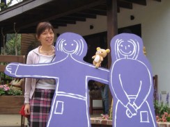 這是薰衣草的Logo, 大家都得在這照相留念